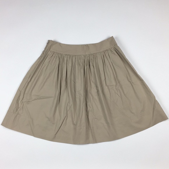 BANANA REPUBLIC Khaki Full Pockets Skirt - Picture 2 of 4